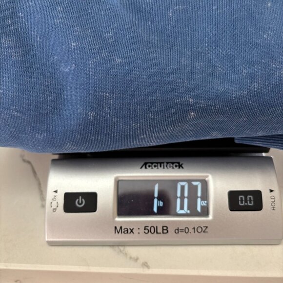 Sportiqe Apparel Co - 1/4 Zip Pullover w/Bitten Apple Applique - Blue - Size M - Picture 11 of 11